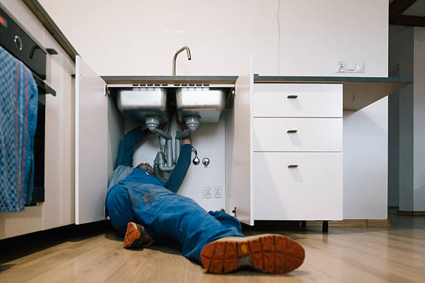 Professional Plumbing technician working in Moriches, NY